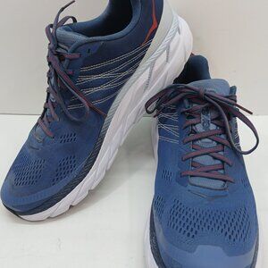 Hoka One One Clifton 6 Mens Size 9.5 Running Shoes Sneakers Blue 1102872 Hoka Men main image 4
